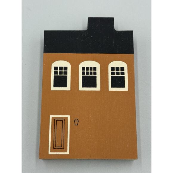 1985 Cats Meow Edinburgh Times Tintype Studio Series III Village Shelf Sitter - Picture 2 of 6